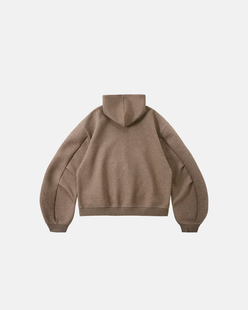 Contrastline Zip Hoodie