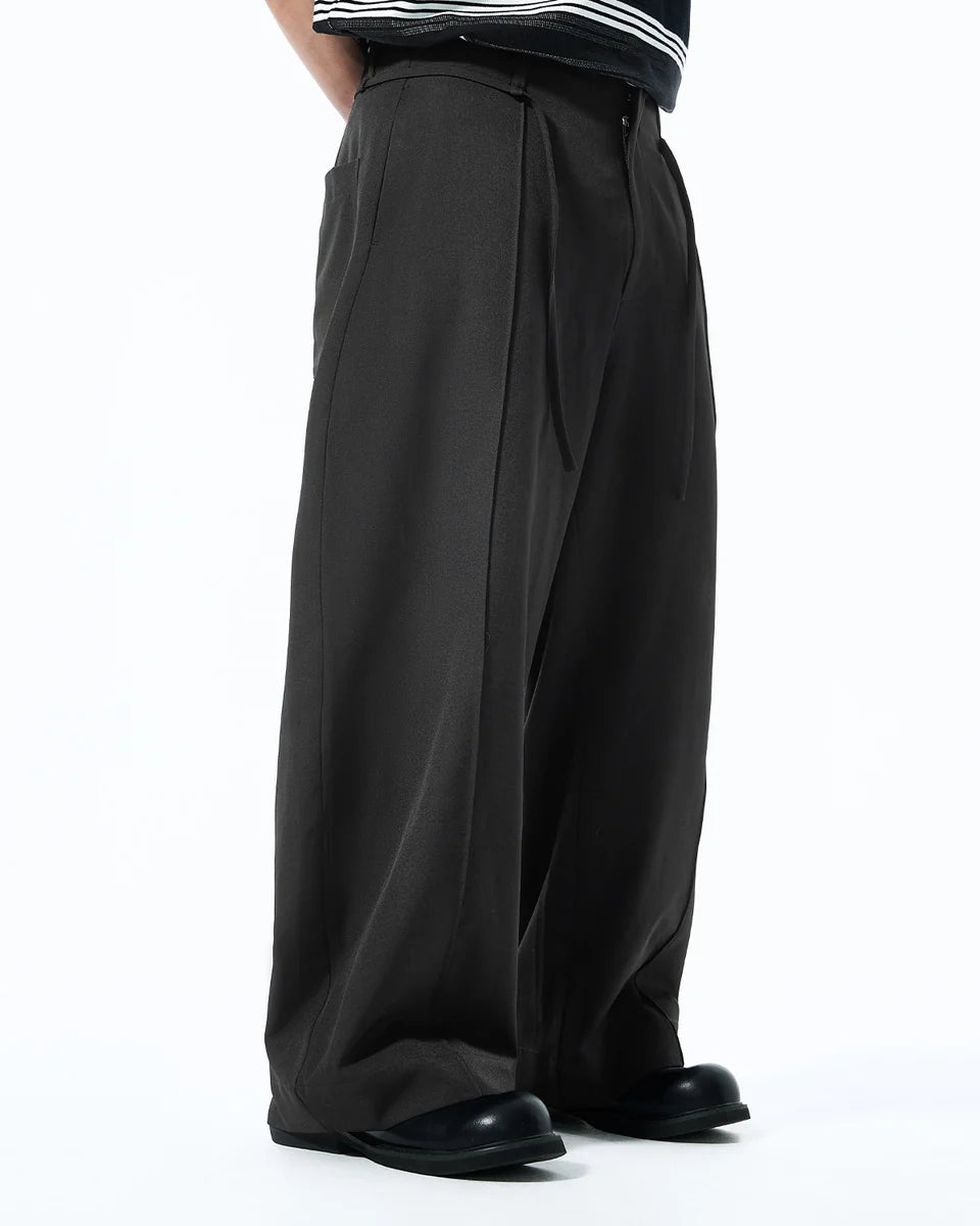 Cleanline Baggy Suit Pants