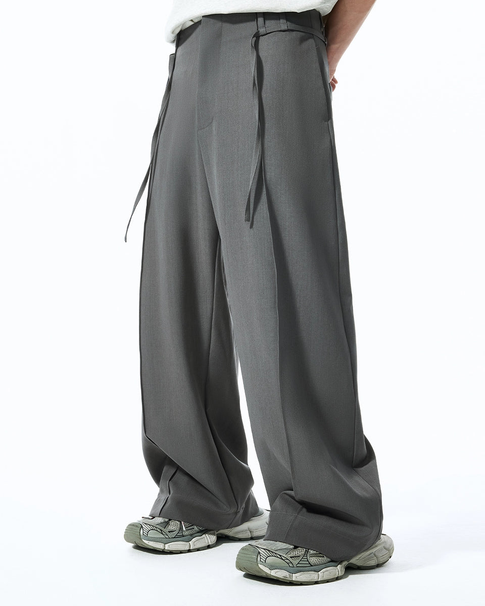 Cleanline Baggy Suit Pants