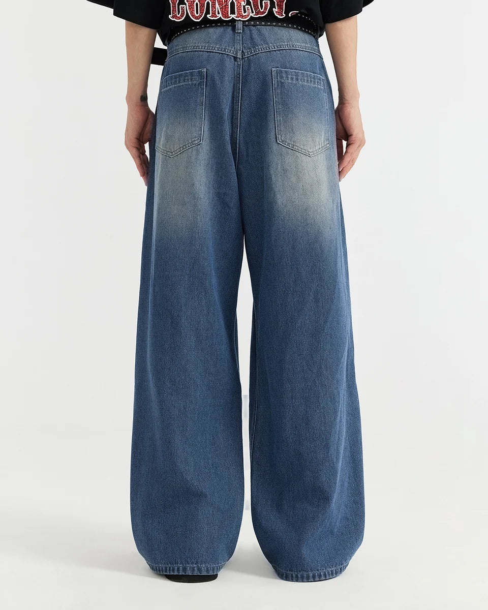Retroline Washed Denim Pants