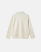 Waffle Long Sleeve Polo Shirts