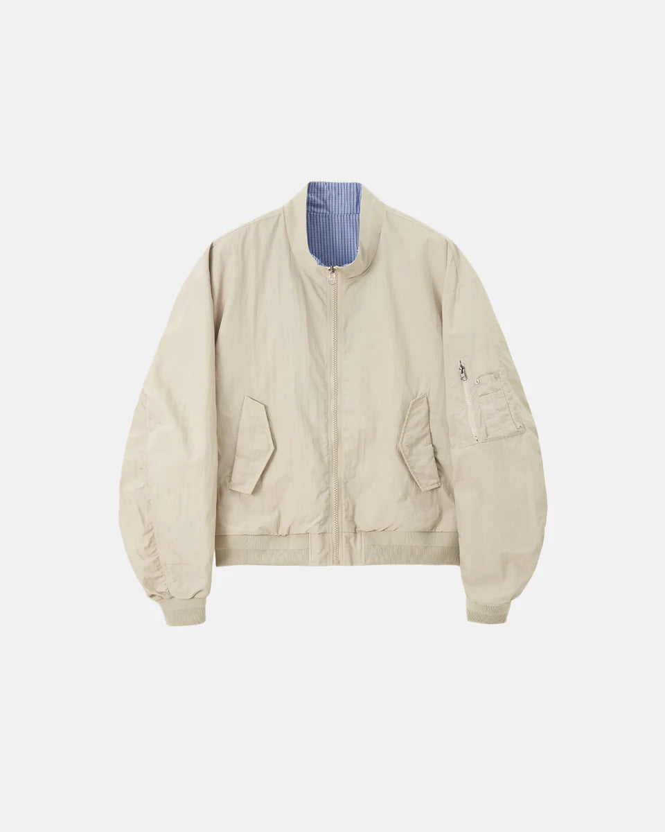 Plaidline Bomber Jacket