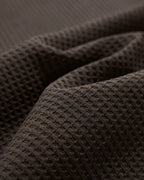 Waffle Long Sleeve Polo Shirts