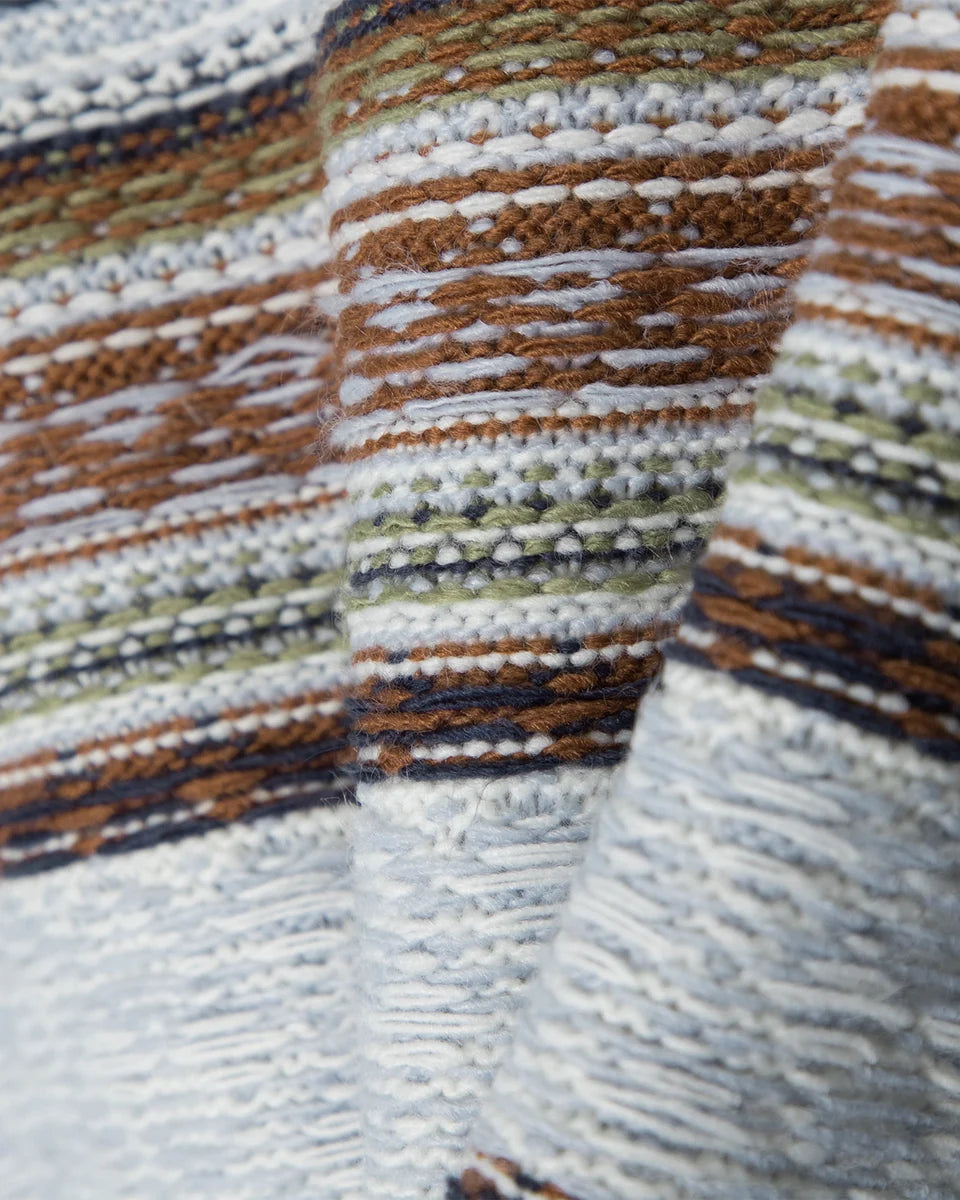 Stripe Jacquard Knit Pullover