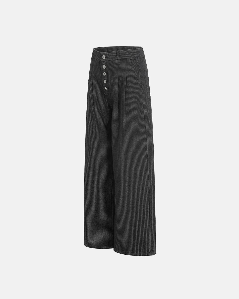 Straightline Button-Down Pants