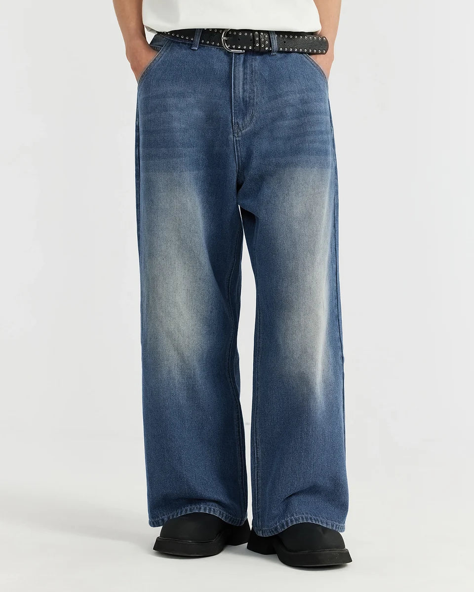 Retroline Washed Denim Pants